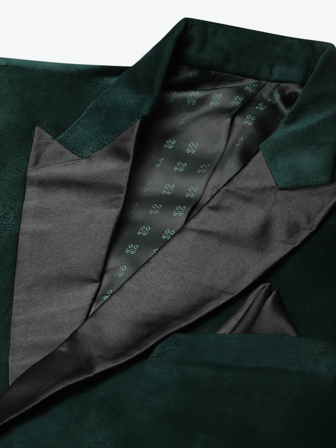 Luxrio Blazer Velvet Tuxedo for Men Green